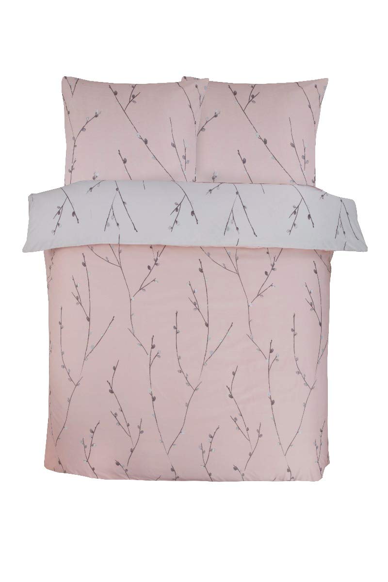Sleepdown Willow Stem - Reversible Duvet Cover & Pillowcase Set