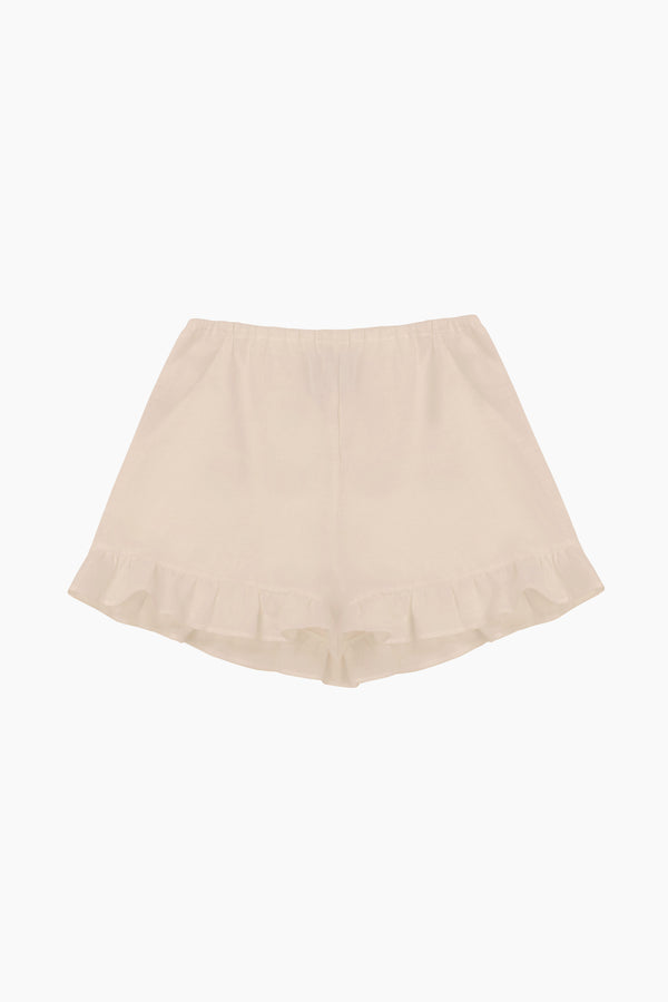 sleeper Cha-Cha Lounge Shorts with Headscarf in Beige