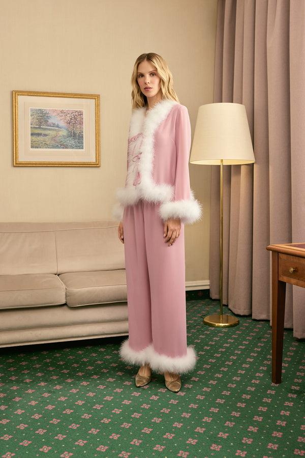 Sleeper Afrodita Lounge Set In Pink