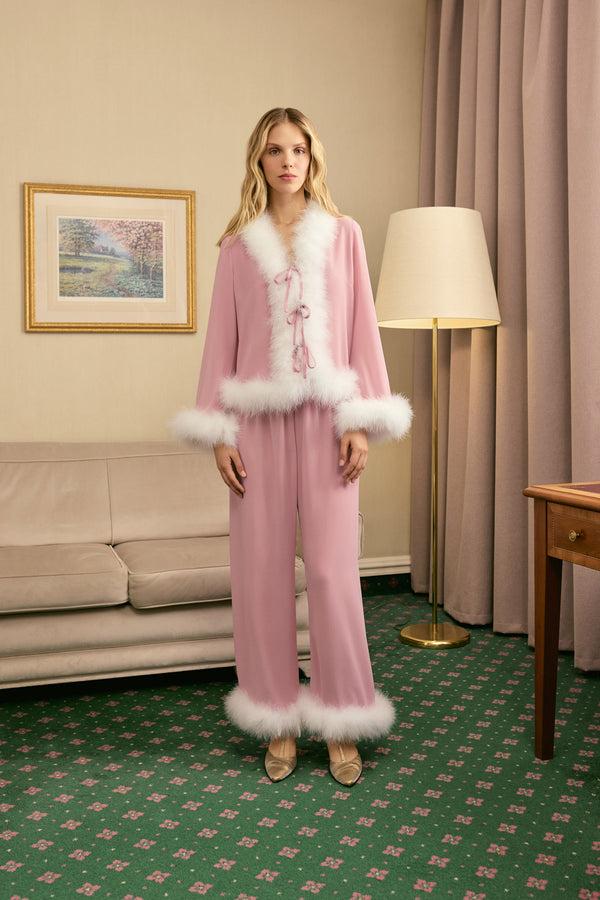 sleeper Afrodita Lounge Set in Pink