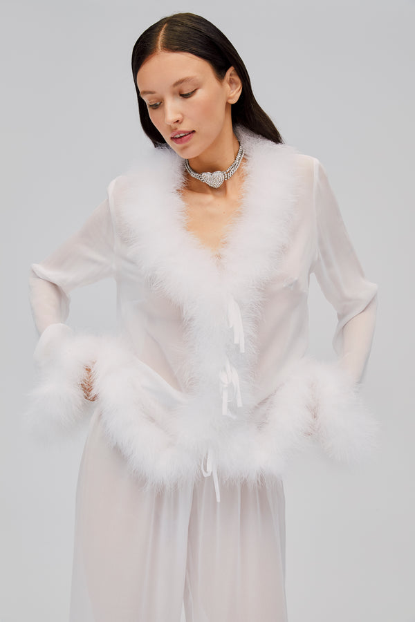 Sleeper Afrodita Lounge Set In White