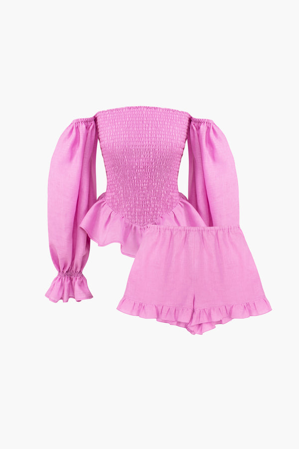 Sleeper Atlanta Lounge Suit In Pink