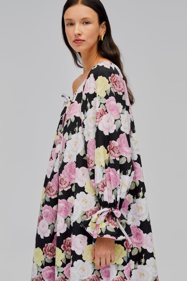 Sleeper Cha-Cha Midi Dress In Bloom