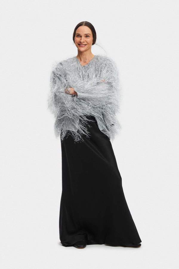 Sleeper Disco Fringed Metallic Jacket