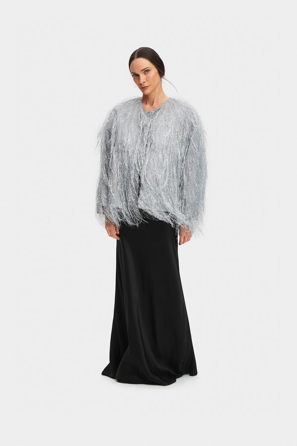 sleeper Disco Fringed Metallic Jacket