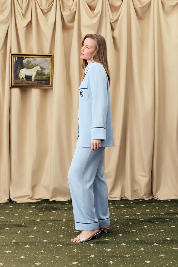 Sleeper Finnegan Unisex Pajama Pants In Blue