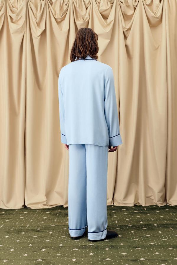 Sleeper Finnegan Unisex Pajama Pants In Blue