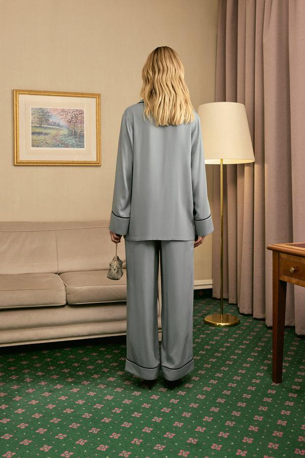 Sleeper Finnegan Unisex Pajama Pants In Grey