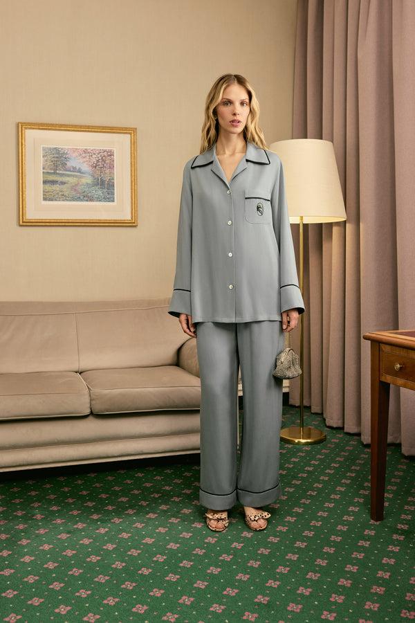 sleeper Finnegan Unisex Pajama Pants in Grey