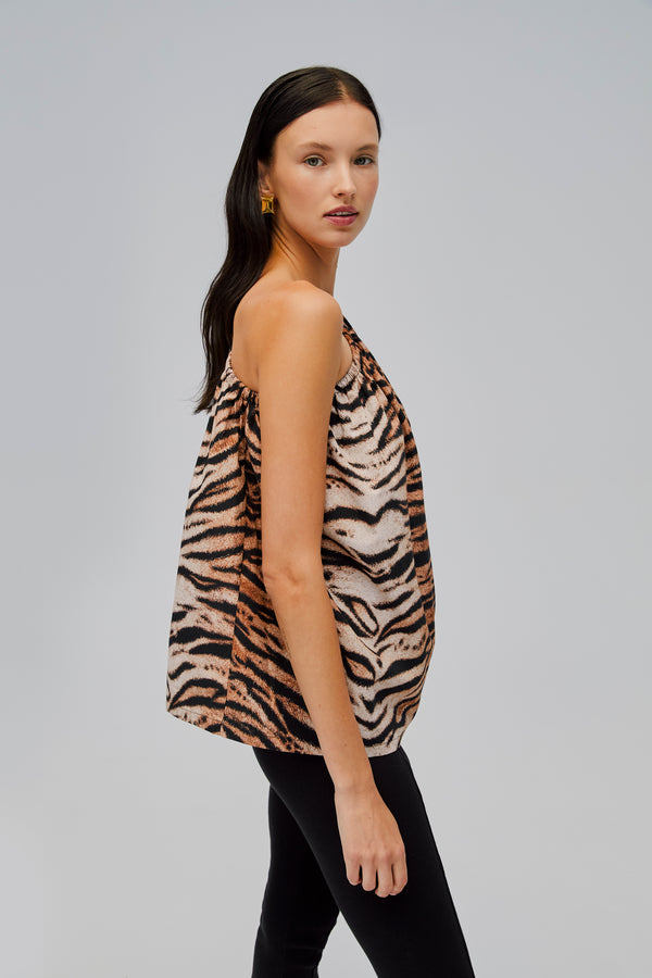 Sleeper Gaia Cotton Top In Tiger