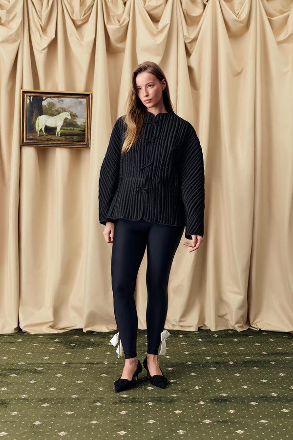 Sleeper Hebao Quilted Jacket In Black