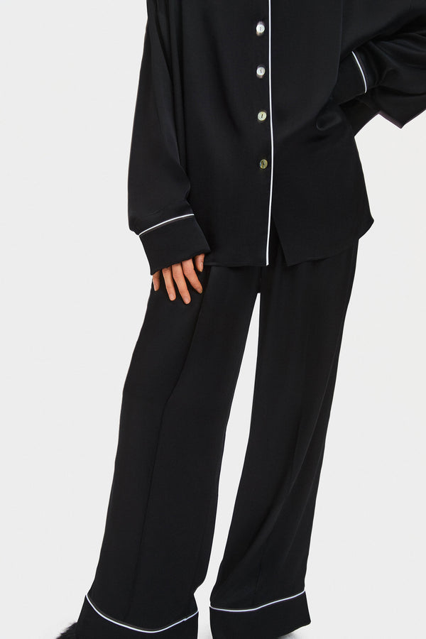 Sleeper Pastelle Oversized Pants In Black