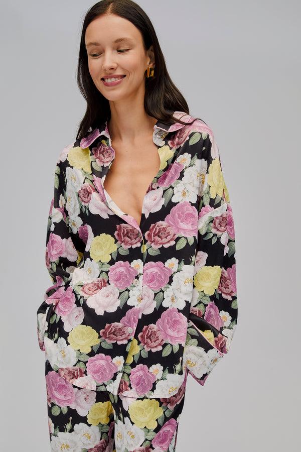 sleeper Pastelle Oversized Shirt in Bloom