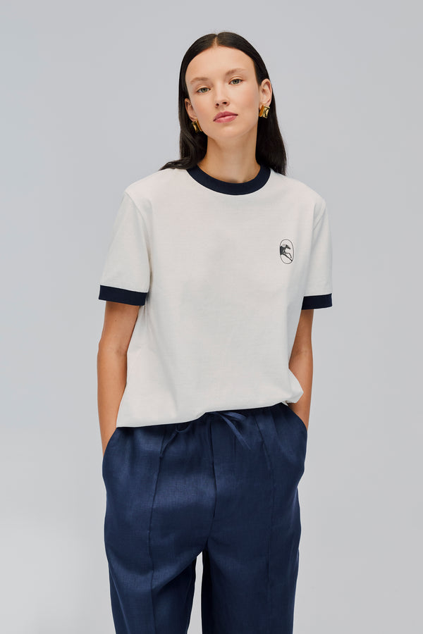 sleeper Stretch-cotton Jersey T-Shirt in White