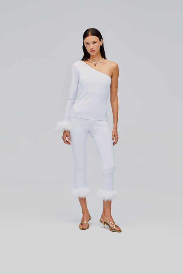 sleeper Weekend Chic Lounge Set in White