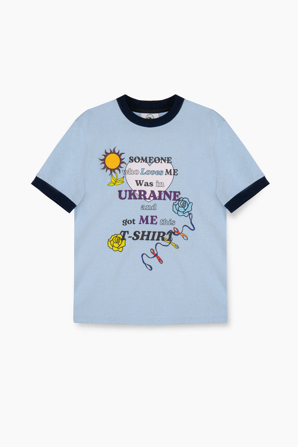 Sleeper SLEEPER X ANTON BELINSKIY Stretch-cotton Jersey Anniversary T-Shirt In Blue