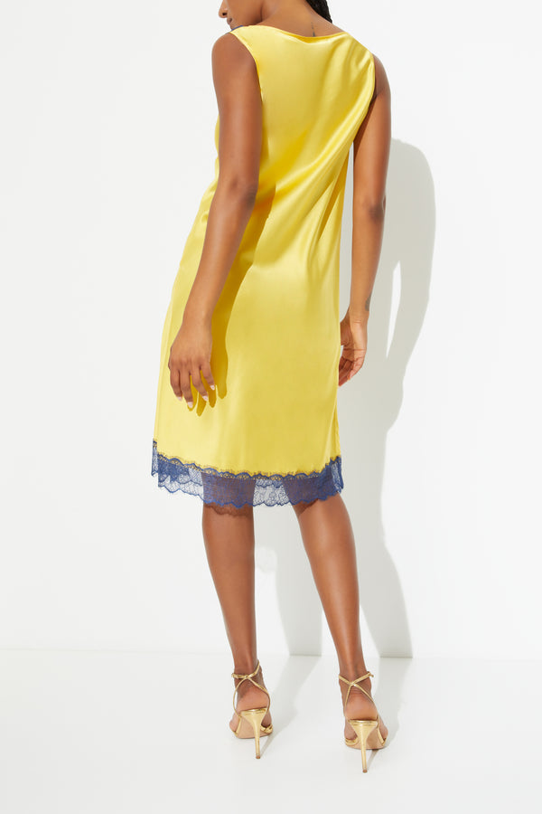 Sleeping With Jacques CHILLI A-LINE DRESS MIMOSA YELLOW