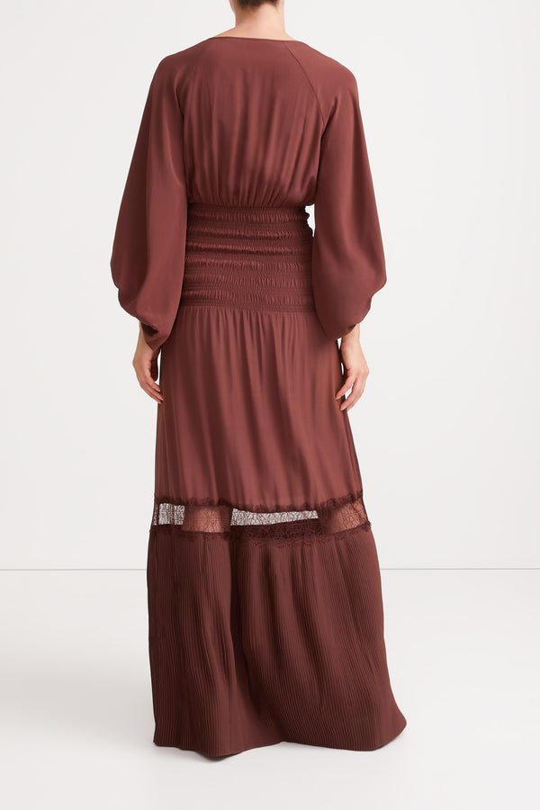 Sleeping With Jacques BELLA OSIRIS DRESS CHOCOLATE