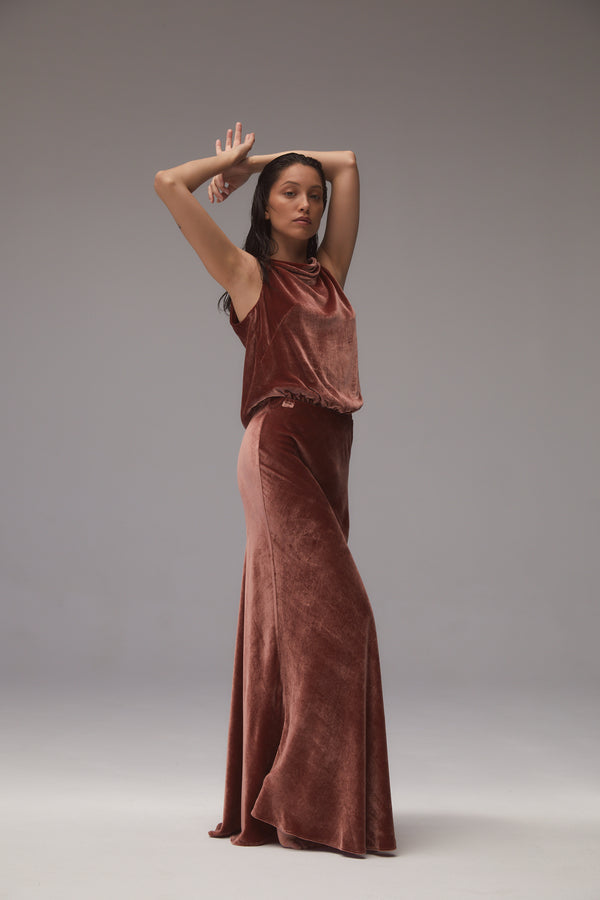 Sleeping With Jacques BIANCA BODYSUIT COPPER