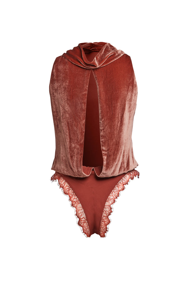 Sleeping With Jacques BIANCA BODYSUIT COPPER