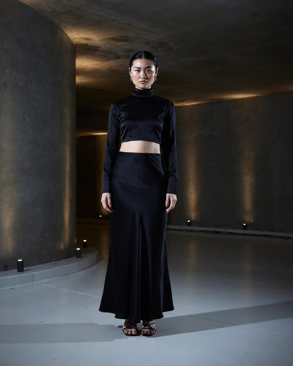 sleeping with jacques BIANCA SKIRT BLACK