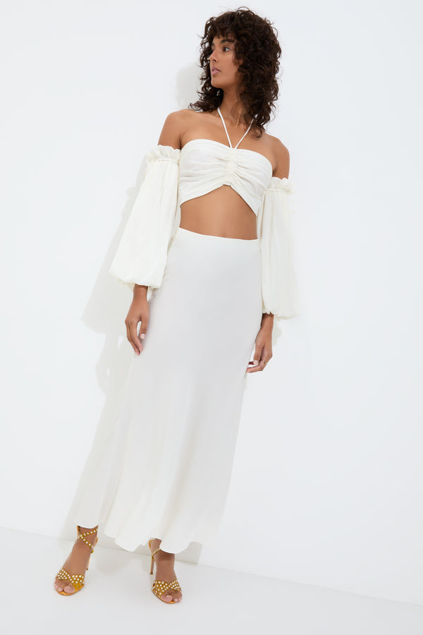 Sleeping With Jacques BIANCA SKIRT WHITE