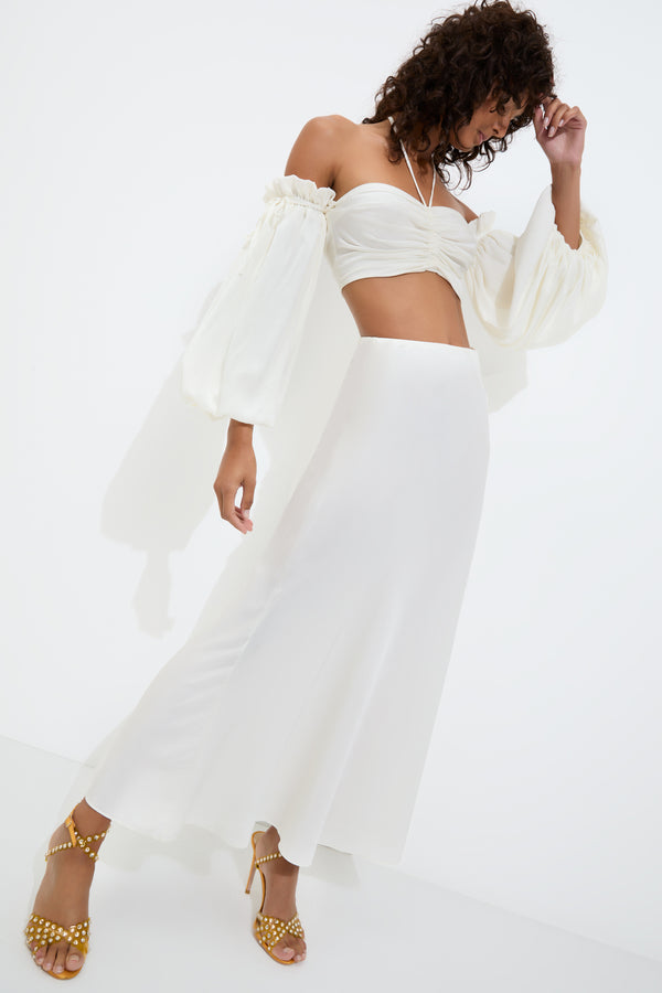 Sleeping With Jacques BIANCA SKIRT WHITE