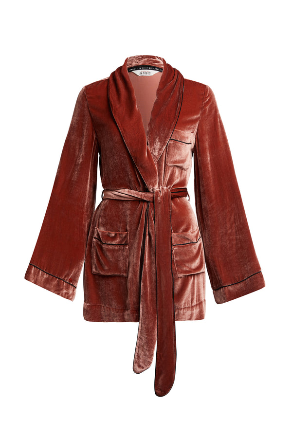 sleeping with jacques BON VIVANT ROBE COPPER