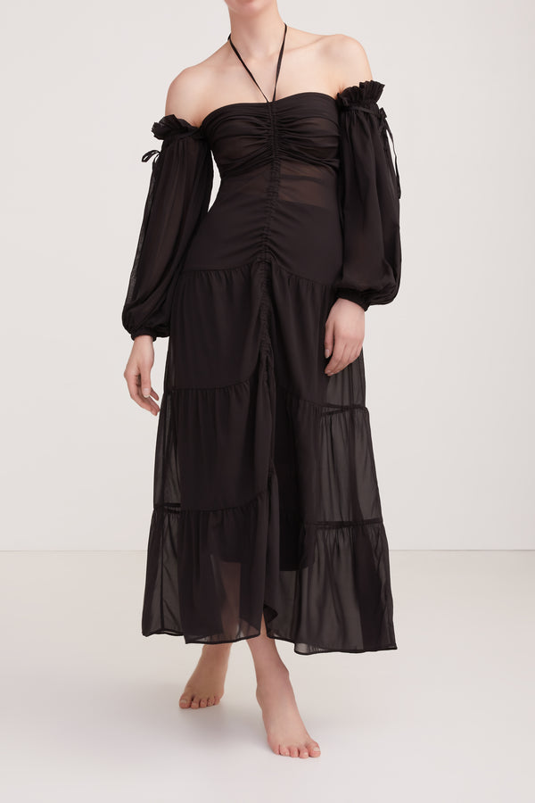 Sleeping With Jacques BRONTË DRESS BLACK