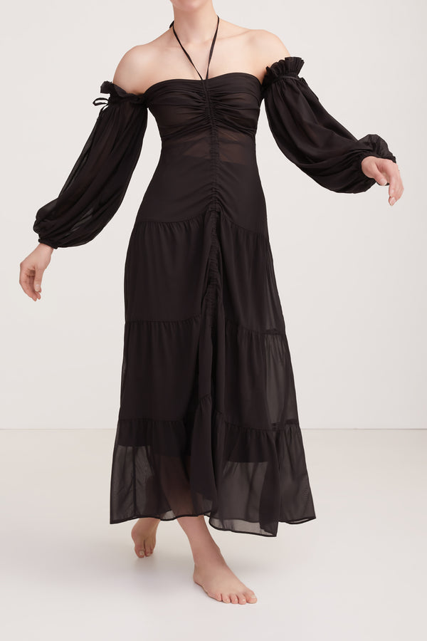 Sleeping With Jacques BRONTË DRESS BLACK