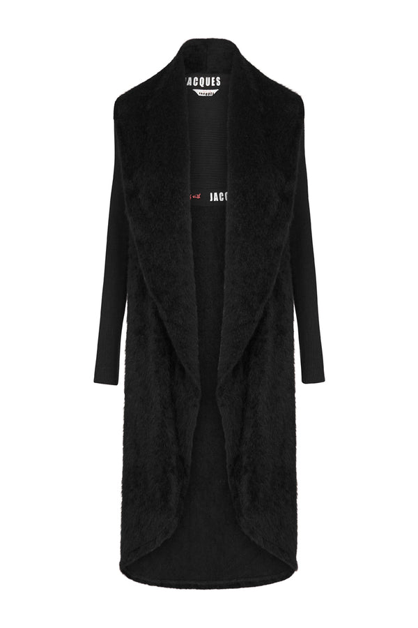sleeping with jacques CARESS ROBE BLACK