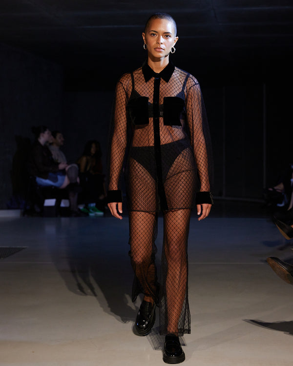 Sleeping With Jacques CARLA SHIRT BLACK