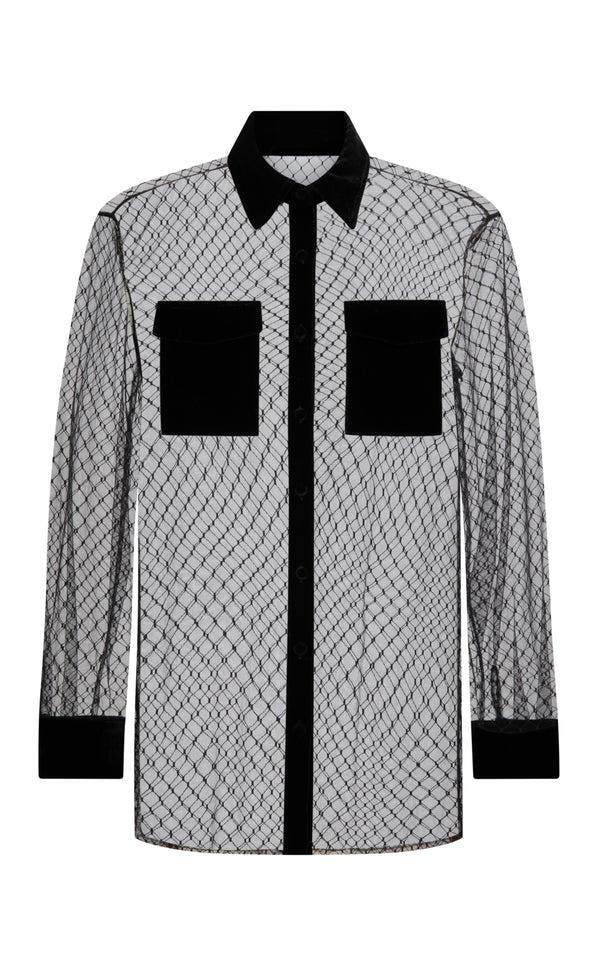 Sleeping With Jacques CARLA SHIRT BLACK