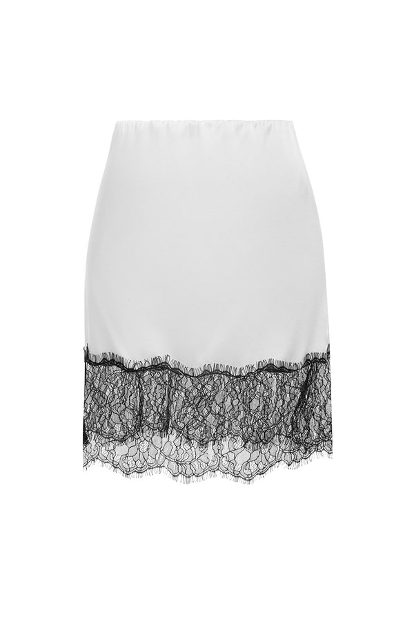 Sleeping With Jacques CHILLI SKIRT WHITE