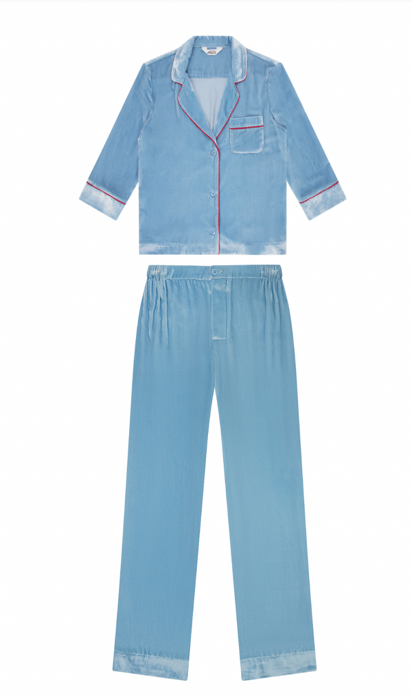 sleeping with jacques CLASSIC SET DUSK BLUE