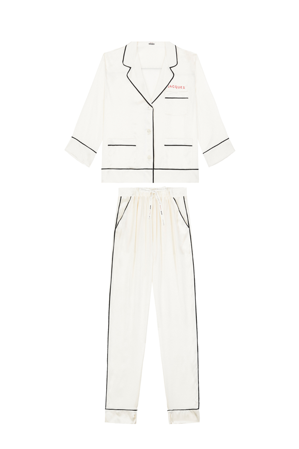 sleeping with jacques CLASSIC SET WHITE