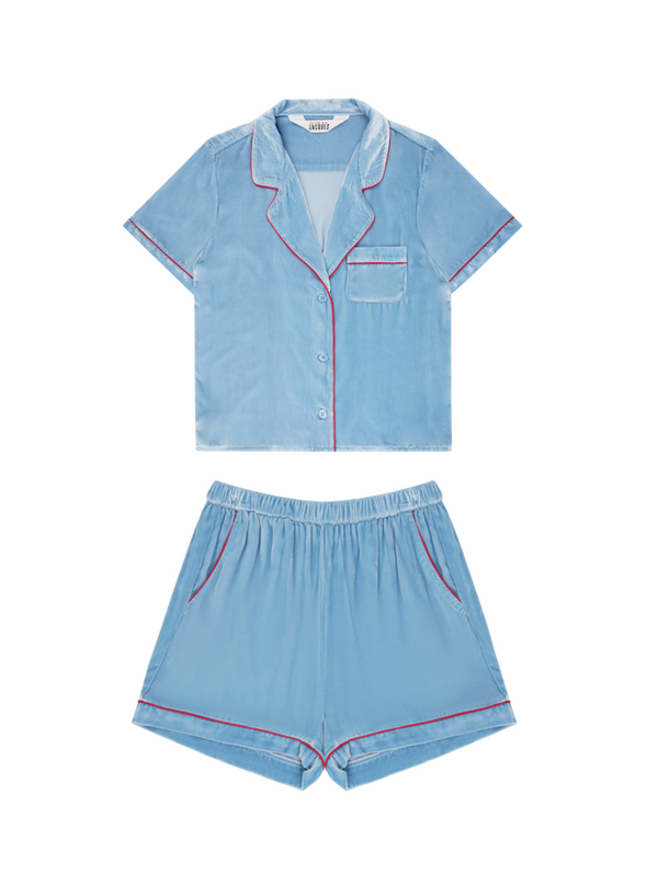 sleeping with jacques DILETTANTE SET DUSK BLUE