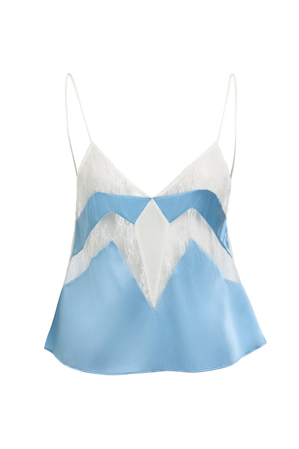 sleeping with jacques FRANCINE CAMISOLE DUSK BLUE