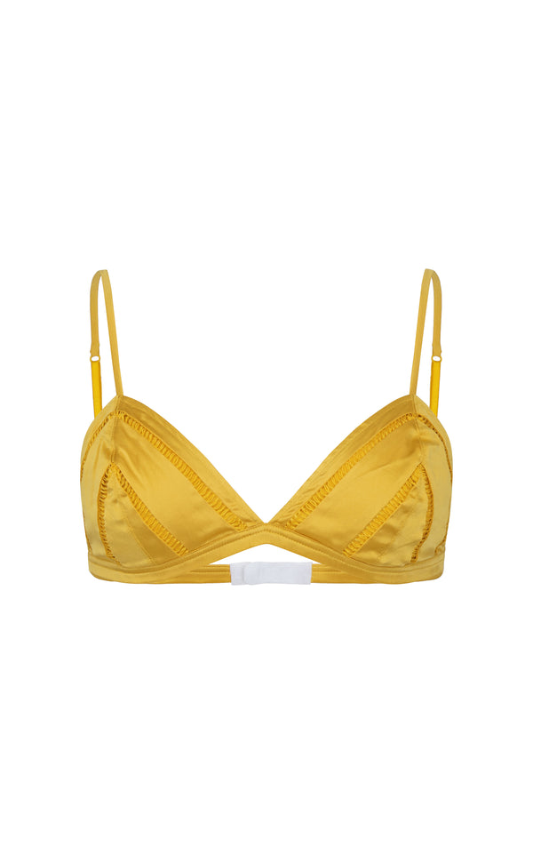 sleeping with jacques FREYA BRALETTE MIMOSA YELLOW