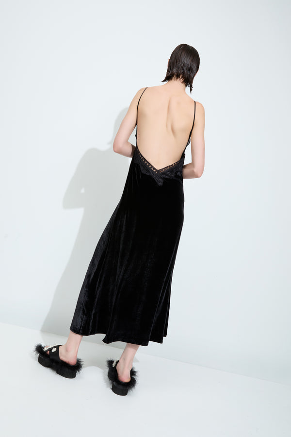 Sleeping With Jacques FREYA SLIP BLACK