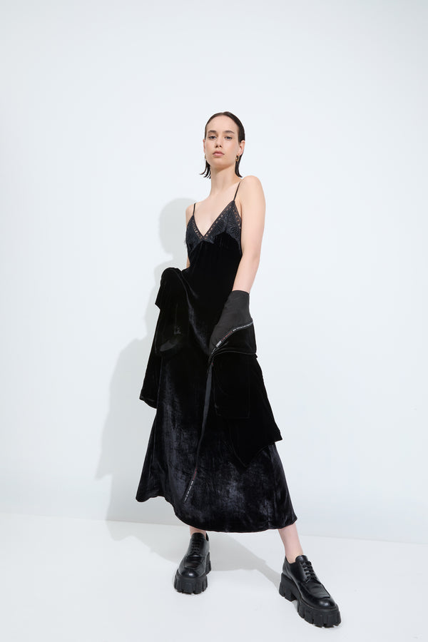 Sleeping With Jacques FREYA SLIP BLACK