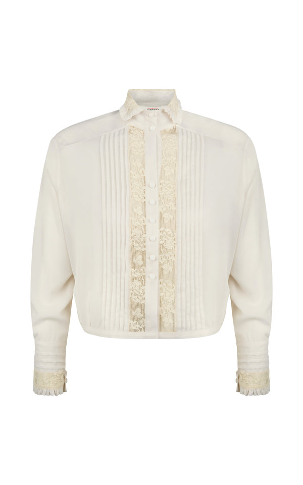 sleeping with jacques JANE BIRKIN SHIRT CREAM