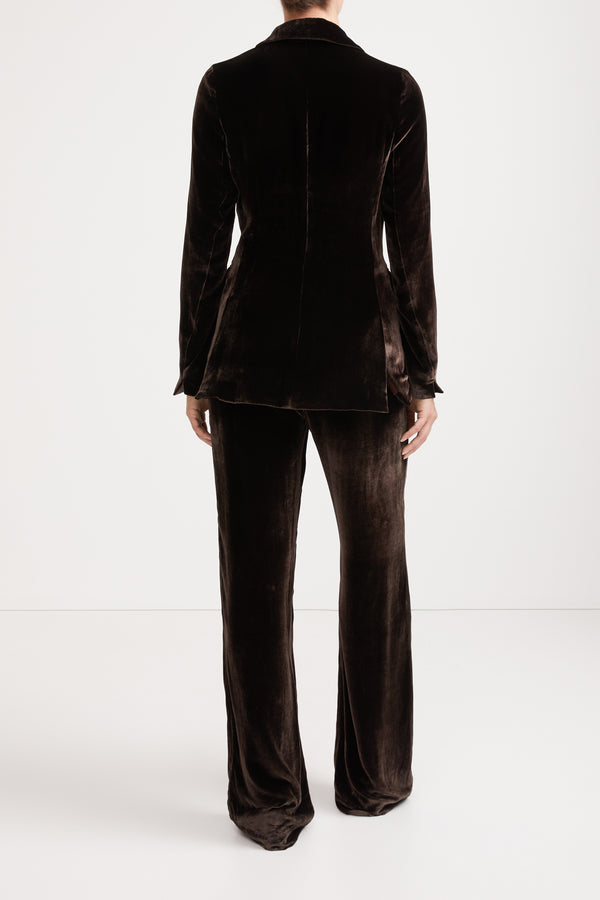 Sleeping With Jacques JANE BOND BLAZER CHOCOLATE