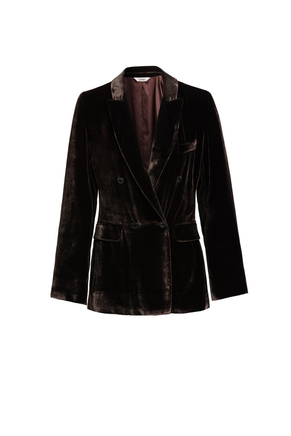 sleeping with jacques JANE BOND BLAZER CHOCOLATE