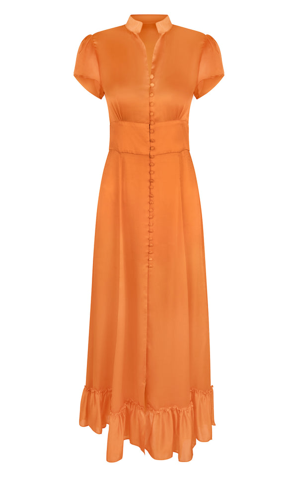 sleeping with jacques MANDY DRESS ORANGE