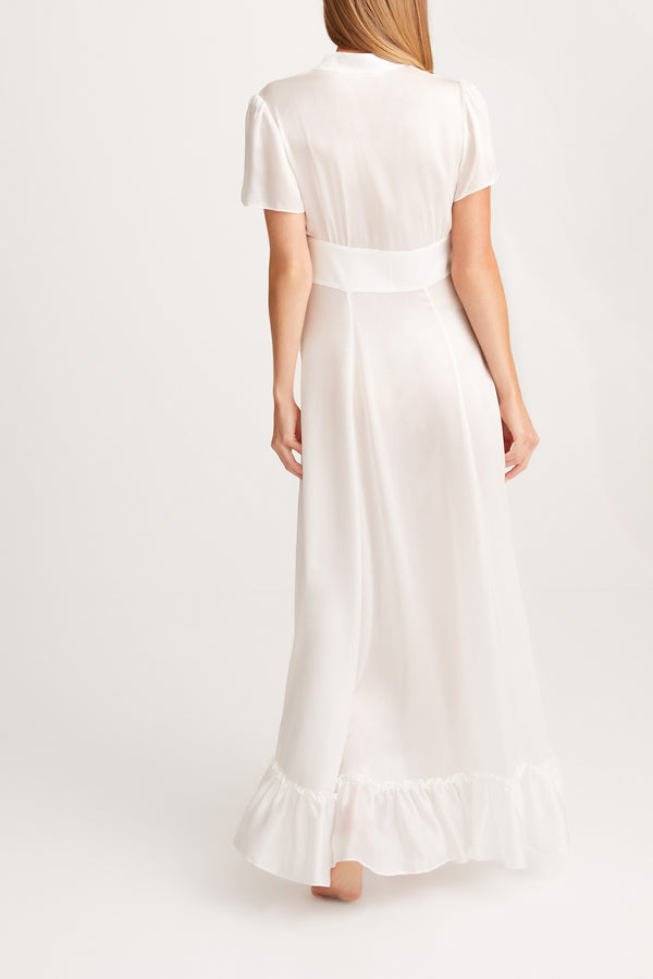 Sleeping With Jacques MANDY DRESS WHITE