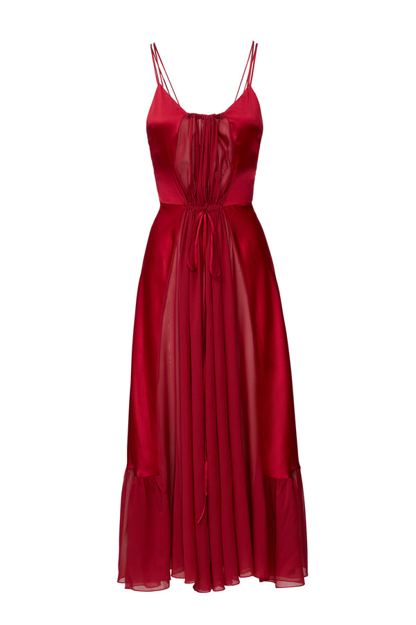 sleeping with jacques MIA DRESS JOY RED