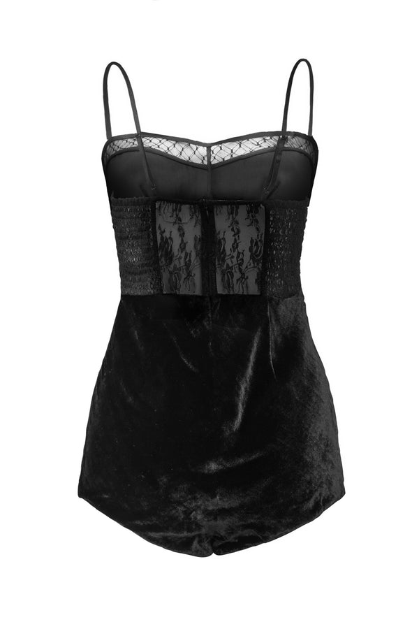 Sleeping With Jacques OPHELIA BODYSUIT BLACK