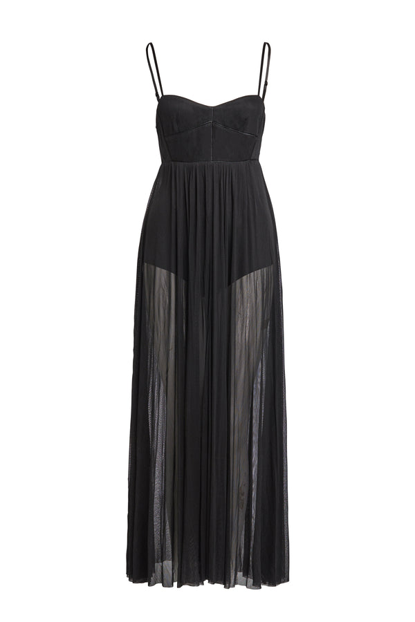 sleeping with jacques OPHELIA DRESS BLACK