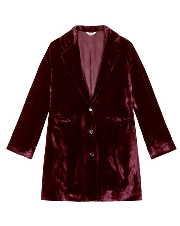 sleeping with jacques SHIRLEY COAT WINE